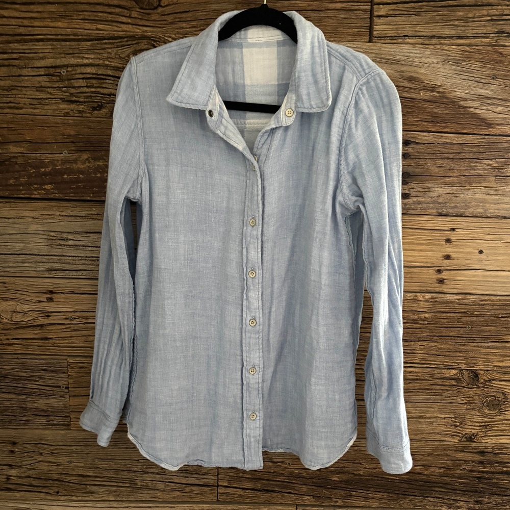 Faherty Belmar Reversible Flannel - image 3